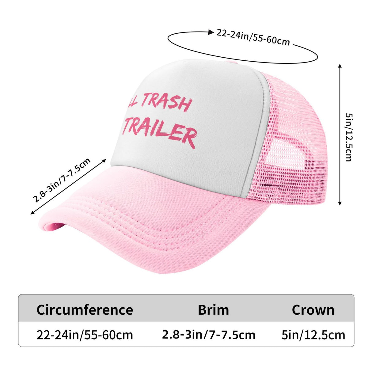 All Trash No Trailer Hat