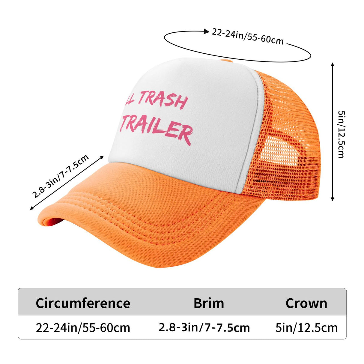 All Trash No Trailer Hat