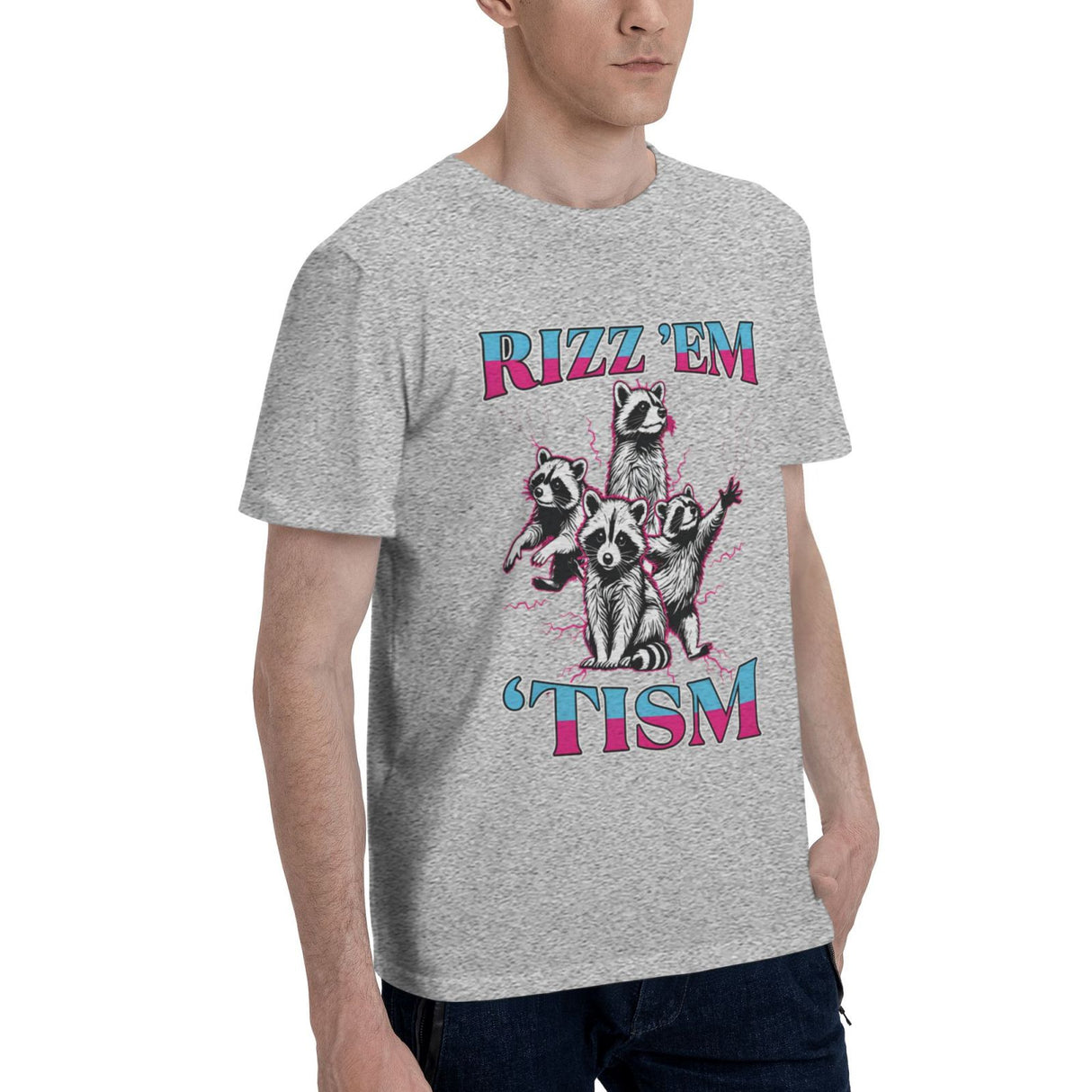 Rizz Em with The Tism T-Shirt