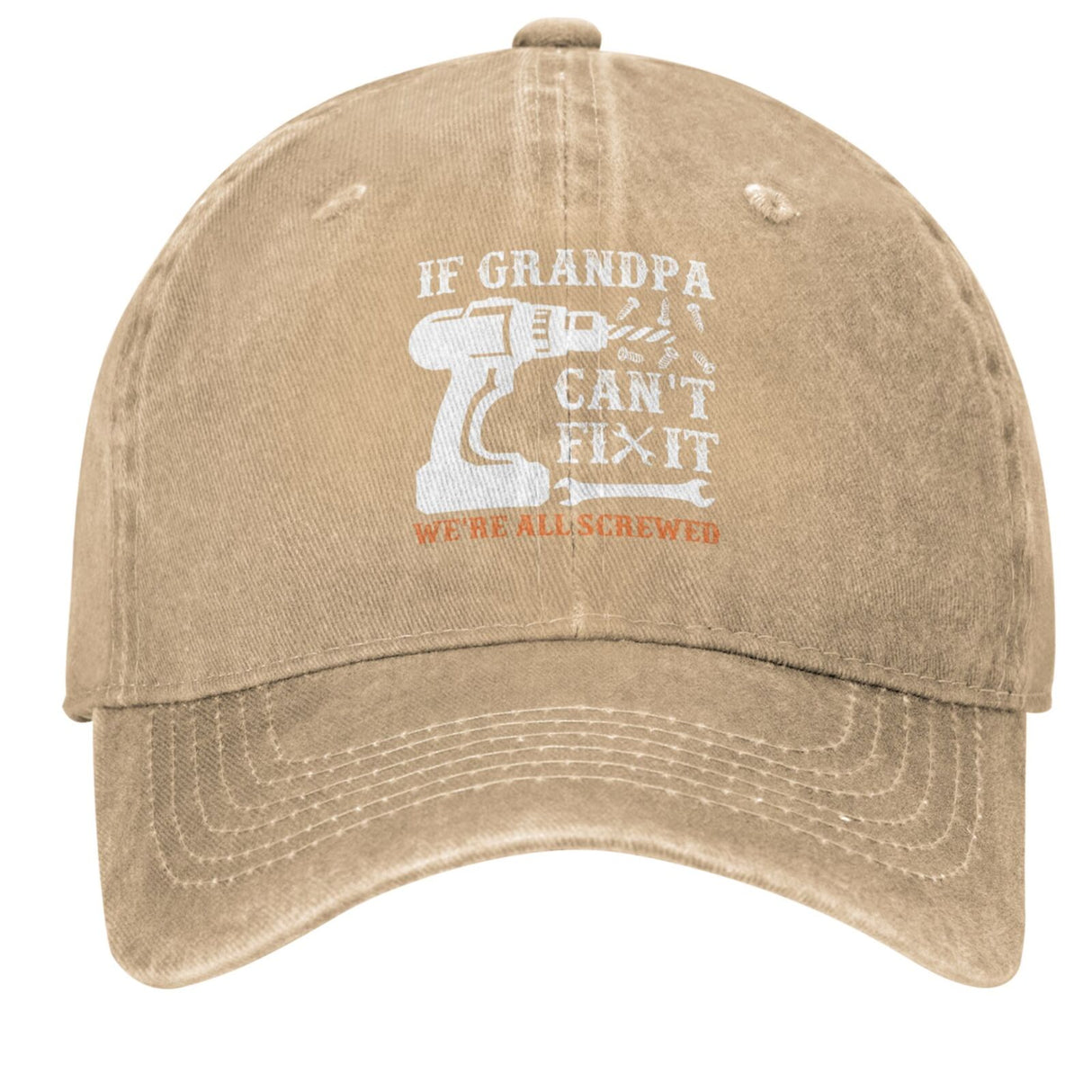 if grandpa can't fix it we're all screwed Hat