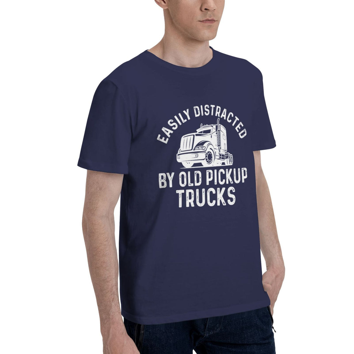 Easily Distracted By Old Pickup Trucks T-Shirt