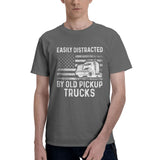 Easily Distracted By Old Pickup Trucks T-Shirt