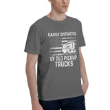 Easily Distracted By Old Pickup Trucks T-Shirt