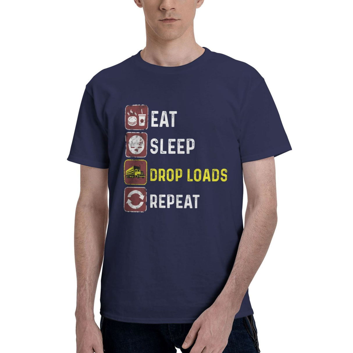 Eat Sleep Drop Loads Repeat T-Shirt