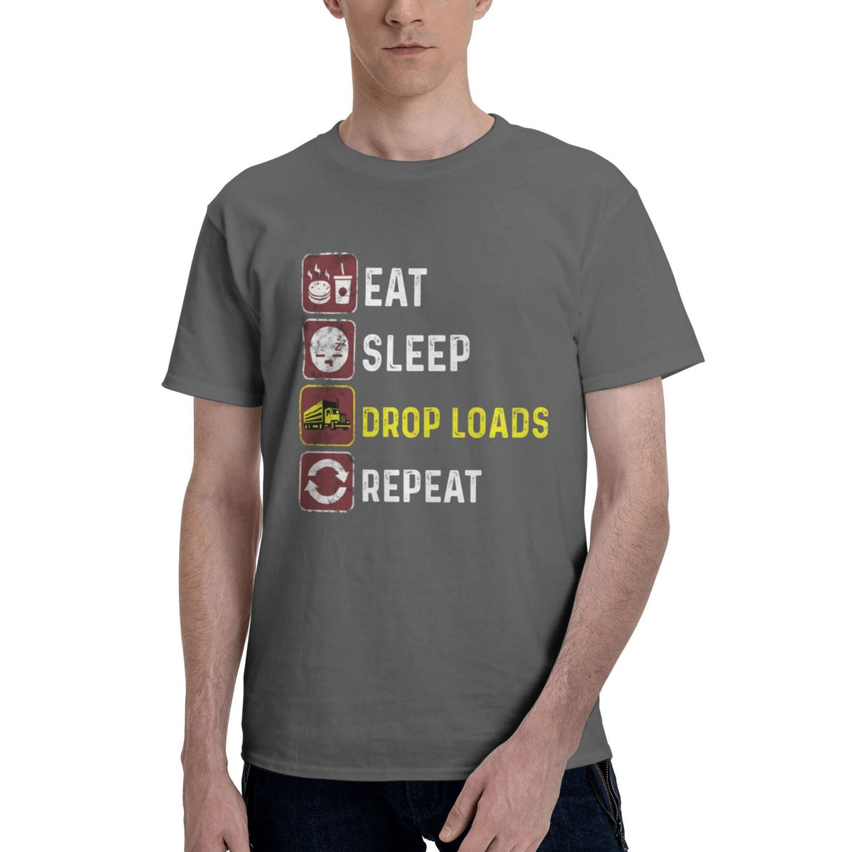 Eat Sleep Drop Loads Repeat T-Shirt