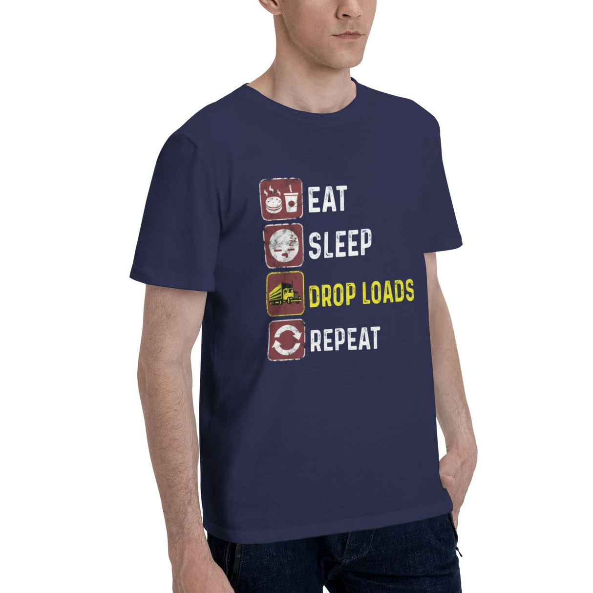 Eat Sleep Drop Loads Repeat T-Shirt