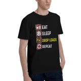 Eat Sleep Drop Loads Repeat T-Shirt