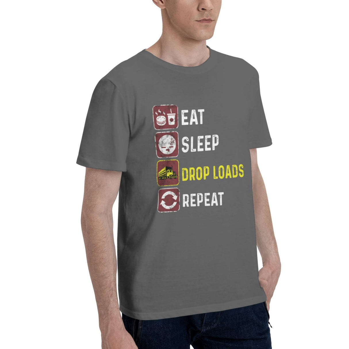 Eat Sleep Drop Loads Repeat T-Shirt