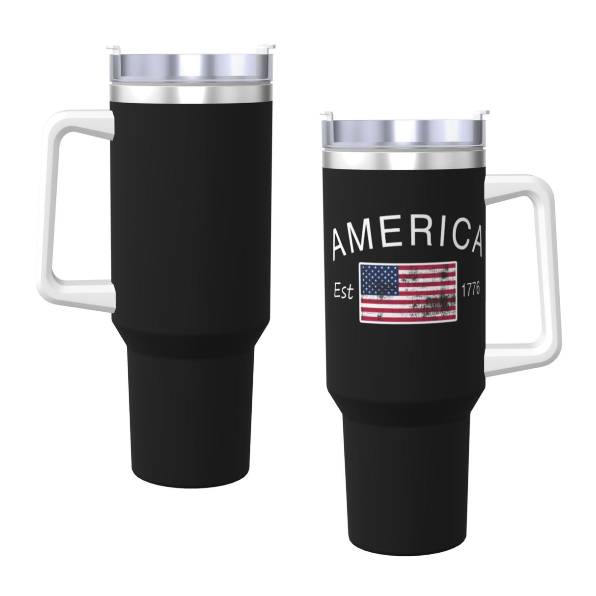 America Est 1776 40OZ cup