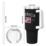 America Est 1776 40OZ cup