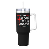 Jesus Is The Answer 40OZ cup