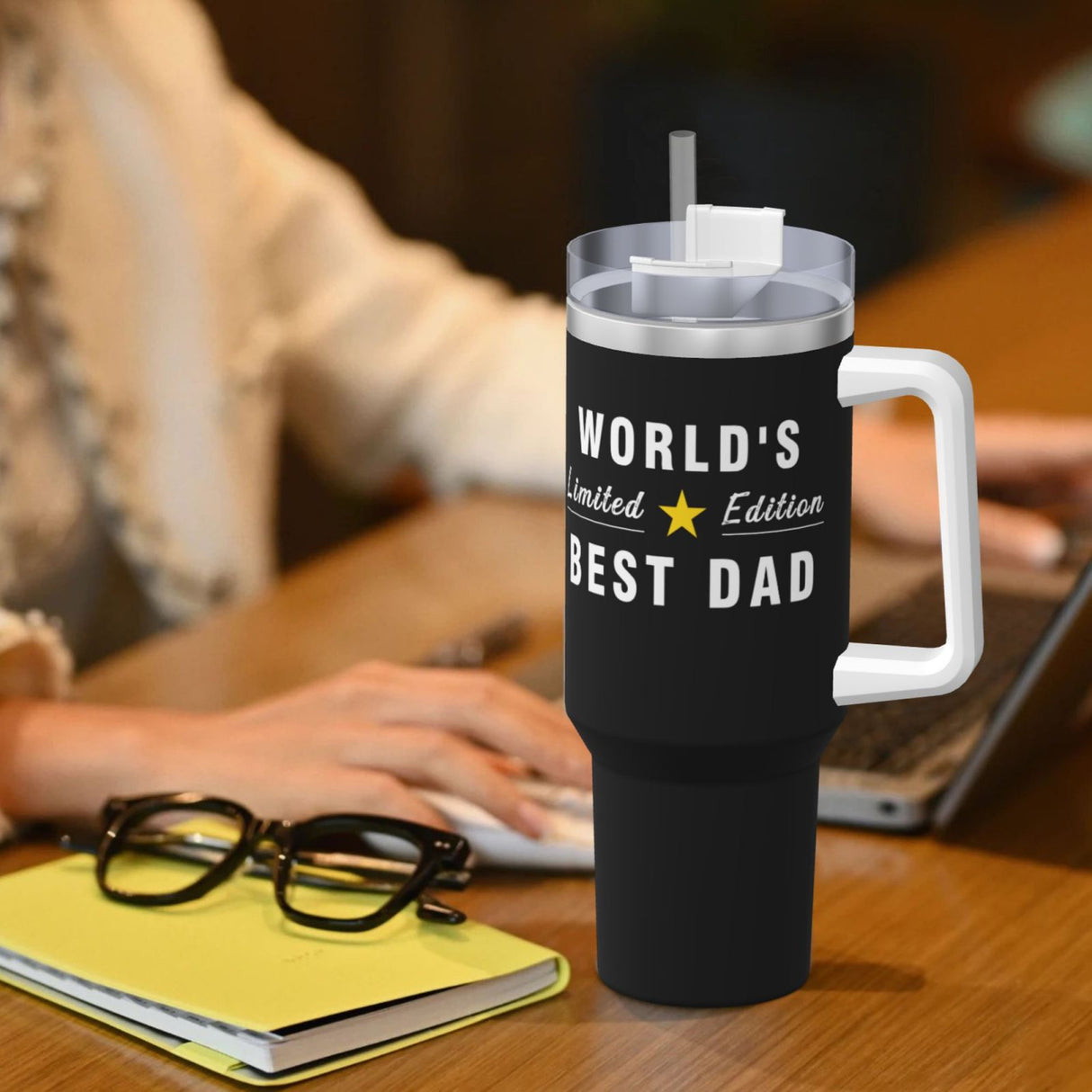 World's Best Dad Limited Edition 40OZ cup