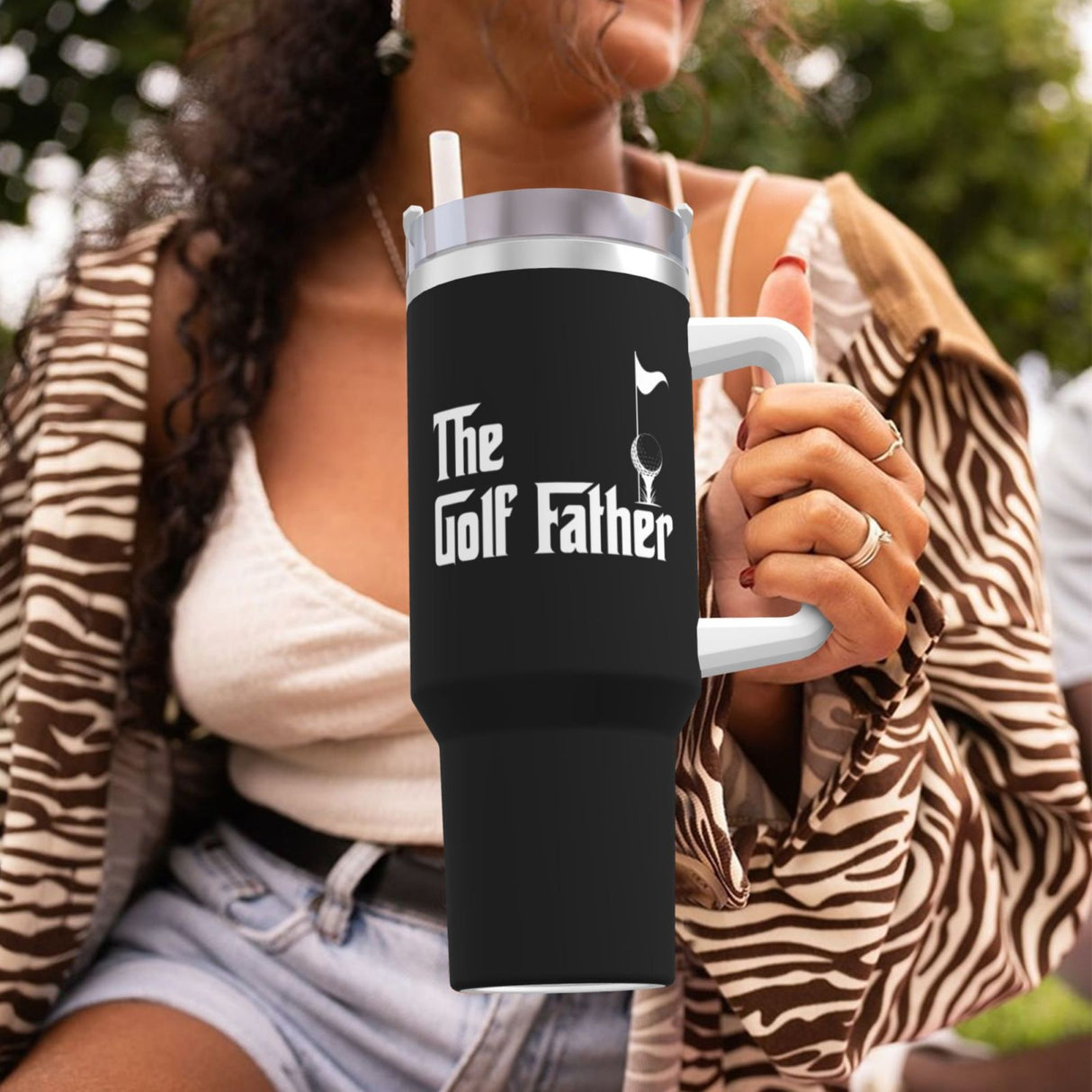 The Golf Father 40OZ cup