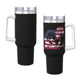 Welder America Flag USA Welder Gift 40OZ cup