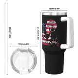 Welder America Flag USA Welder Gift 40OZ cup