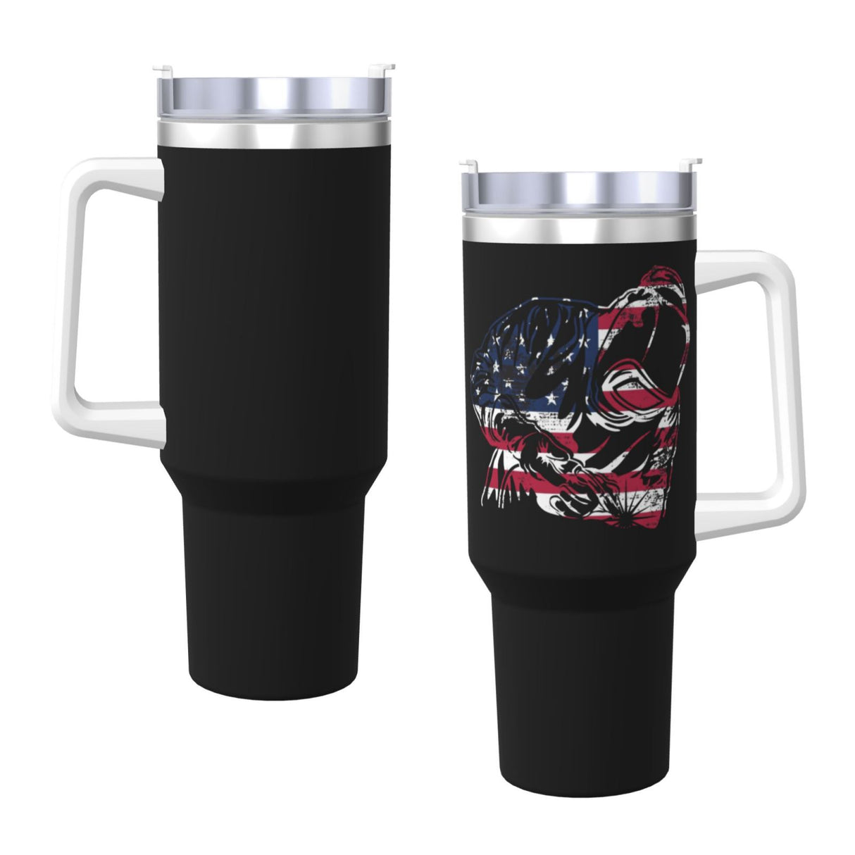 Welder America Flag USA Welder Gift 40OZ cup