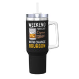 Weekend Forecast Cigars with Chance Bourbon 40OZ cup