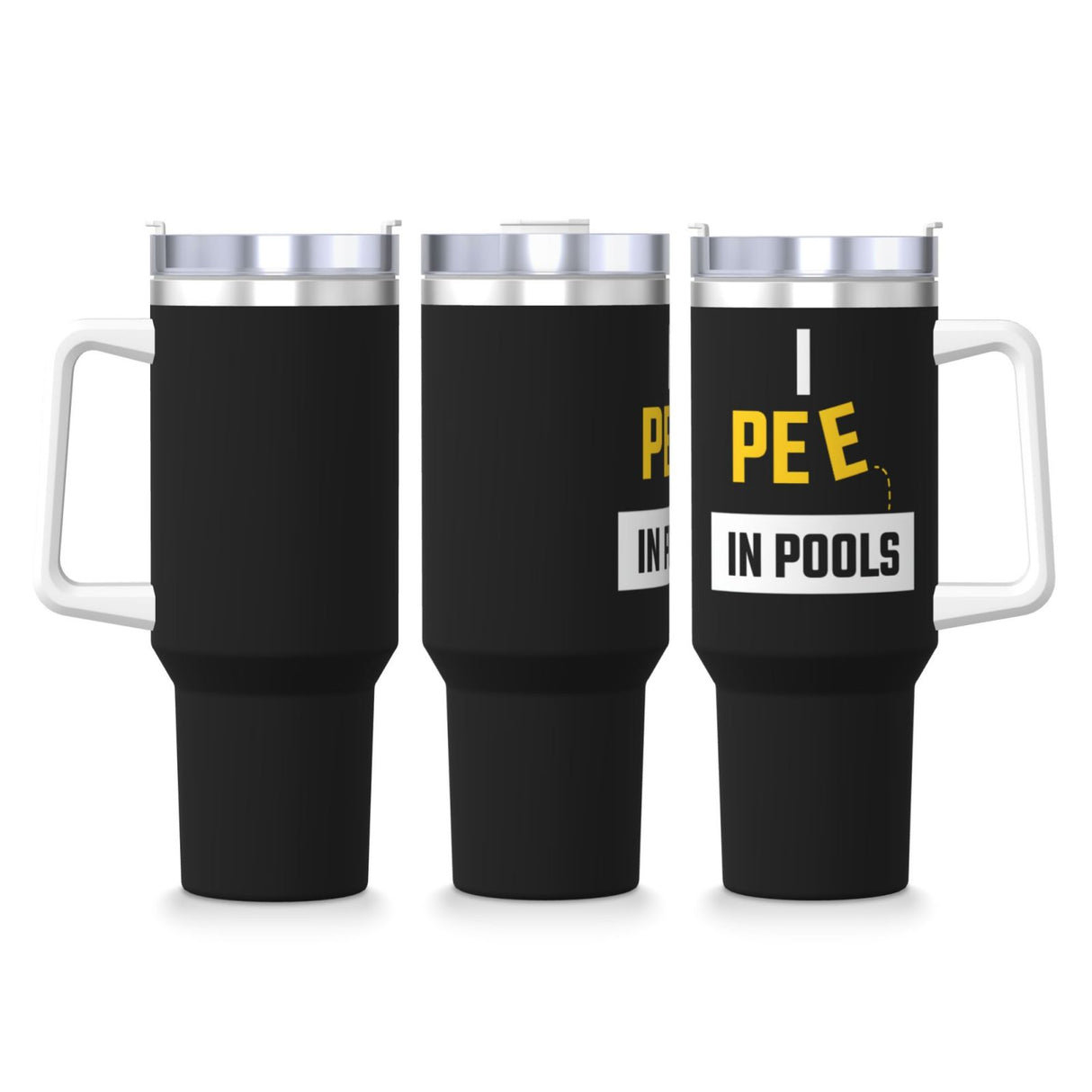 I Pee in Pools 40OZ cup