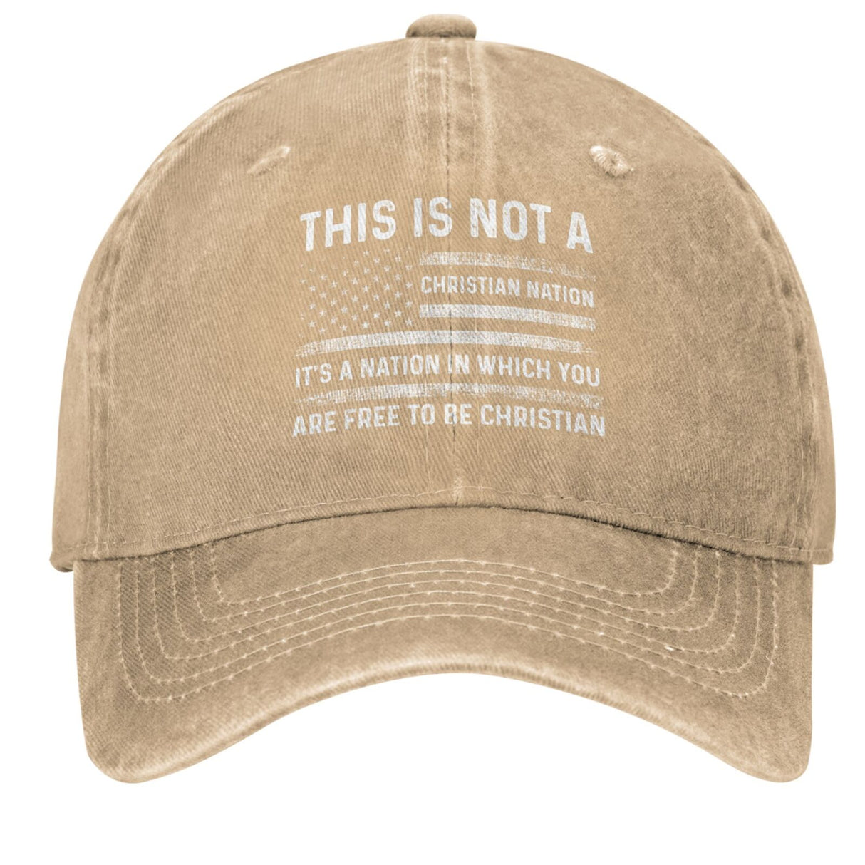 This Is Not A Christian Nation It's A Nation In Which You Are Free To Be Christian Hat