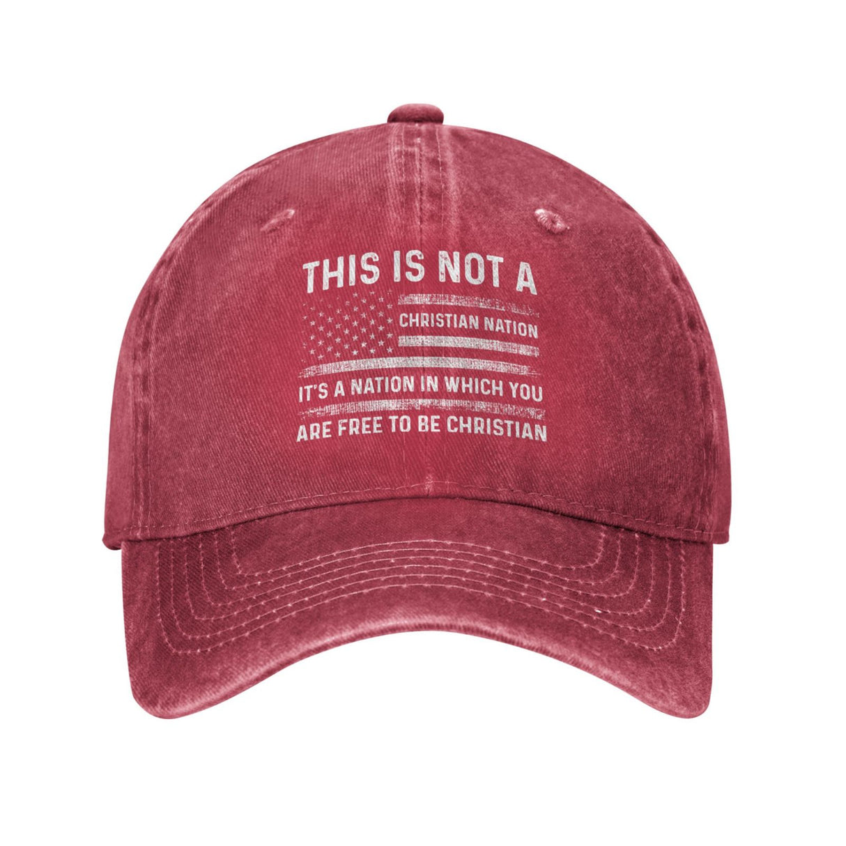 This Is Not A Christian Nation It's A Nation In Which You Are Free To Be Christian Hat