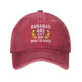 Bananas are soft but mine is hard Hat