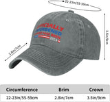 Officially Unburdened by What Has Been Hats for Men Washed Dad Trendy Baseball Cap Adjustable