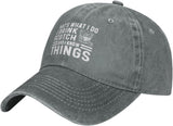 That's What I Do I Drink Scotch and I Know Things Cap Women Baseball Hats Fashionable Cap