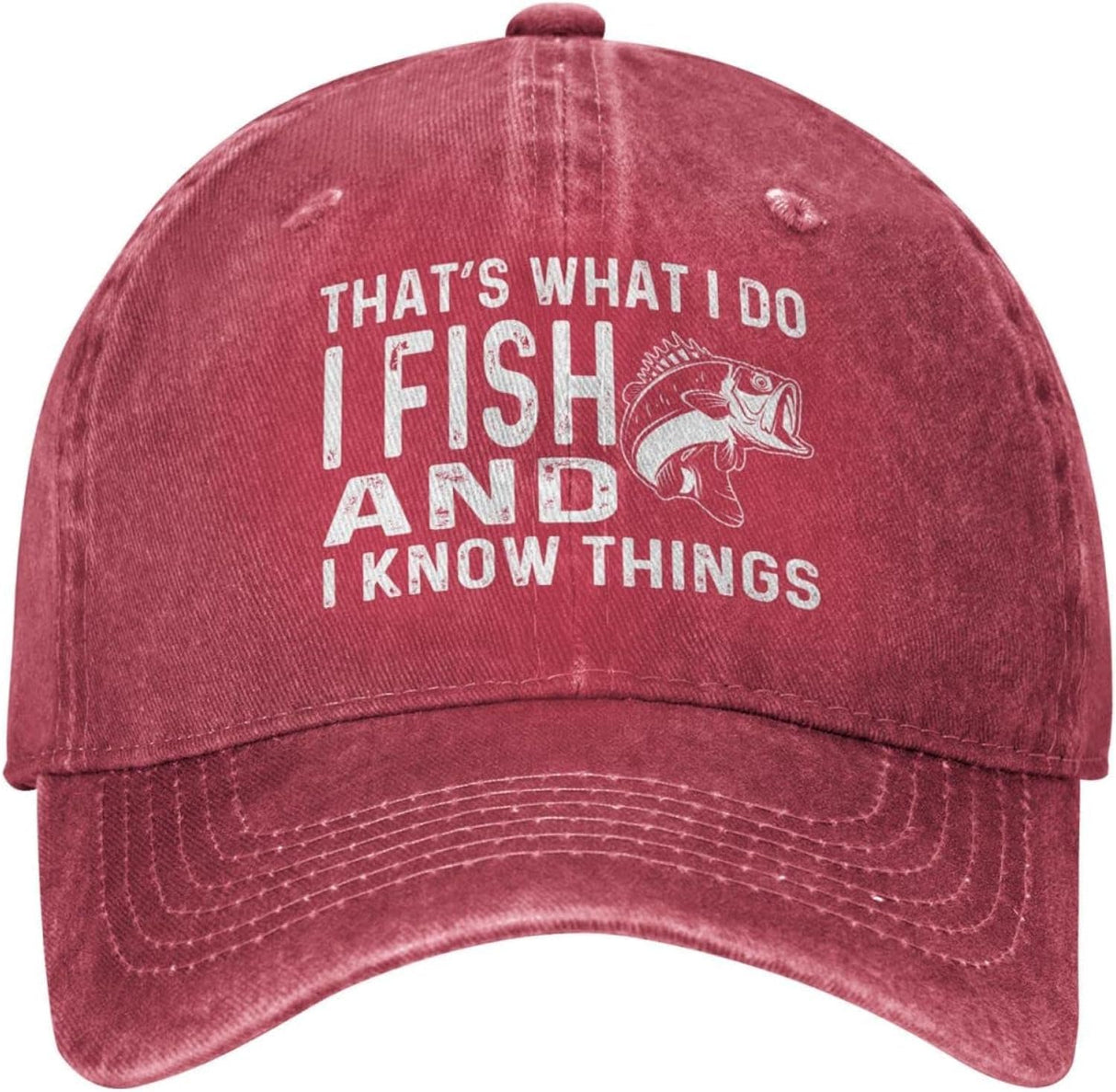 That's What I Do I Fish and I Know Things Hat Men Dad Hat Cute Cap