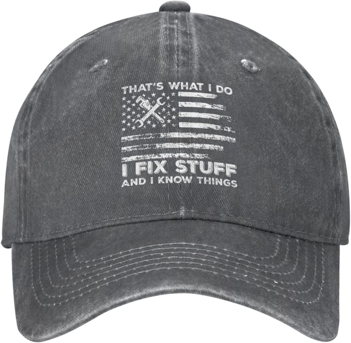 Funny Hat I Fix Stuff and I Know Things Hat for Men Baseball Hat Cute Hats