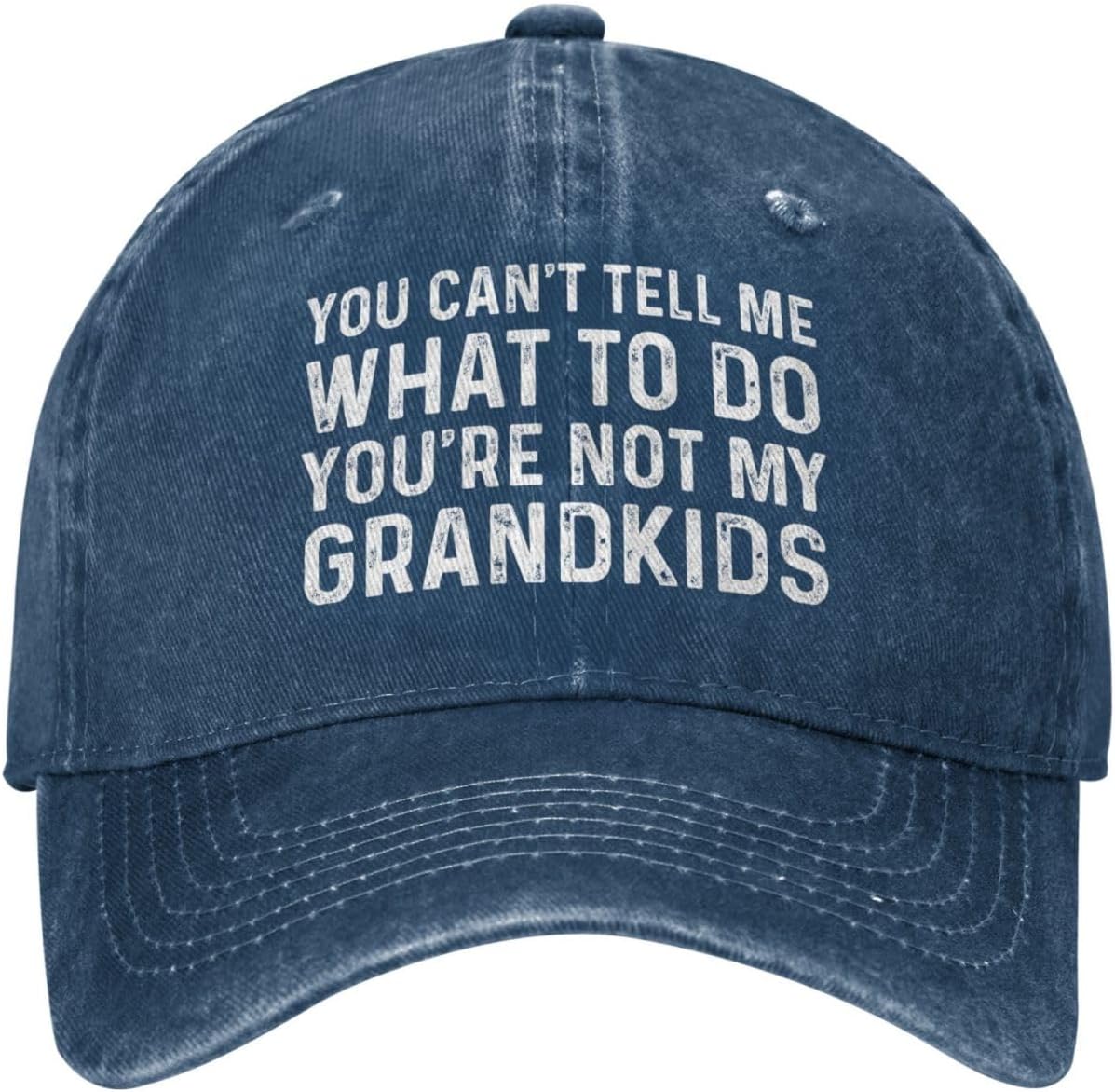 You Can't Tell Me What to Do You're Not My Grandkids Hat for Men Dad Hat Funny Hats