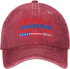 Officially Unburdened by What Has Been Hats for Men Washed Dad Trendy Baseball Cap Adjustable