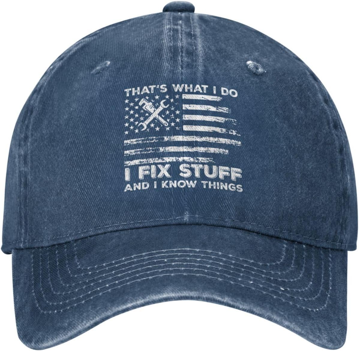 Funny Hat I Fix Stuff and I Know Things Hat for Men Baseball Hat Cute Hats