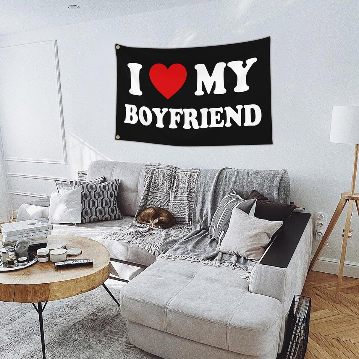 I Love My Boyfriend Flag I Heart My Boyfriend Flag