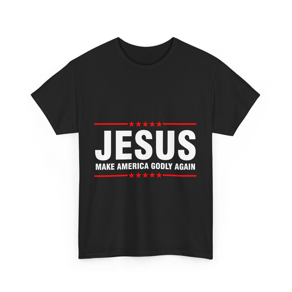 Jesus MAKE AMERICA GODLY AGAIN Cotton TShirt