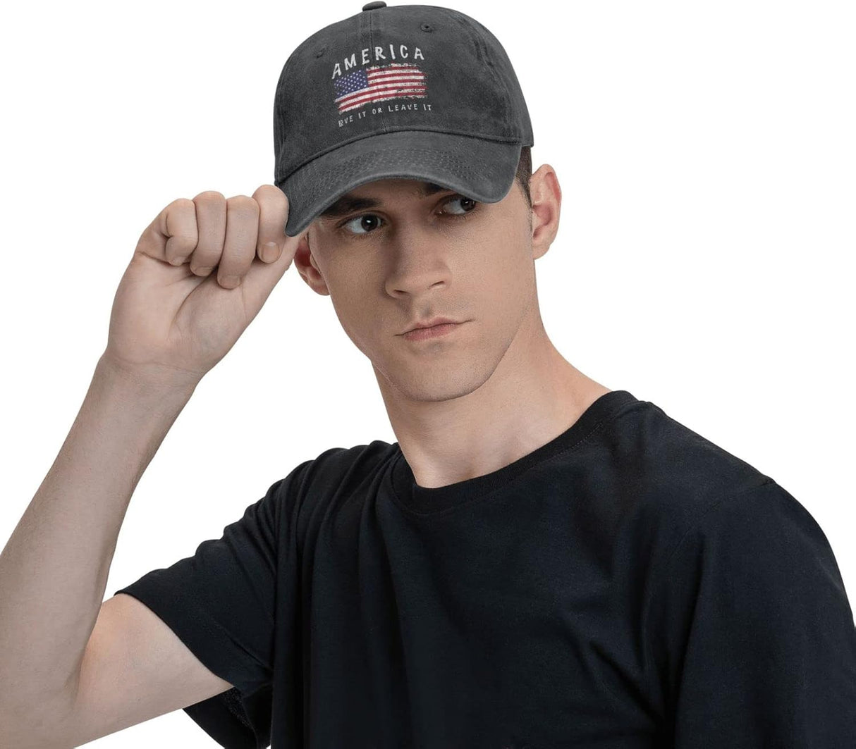 America Love It Or Leave It Unisex Baseball Cap.