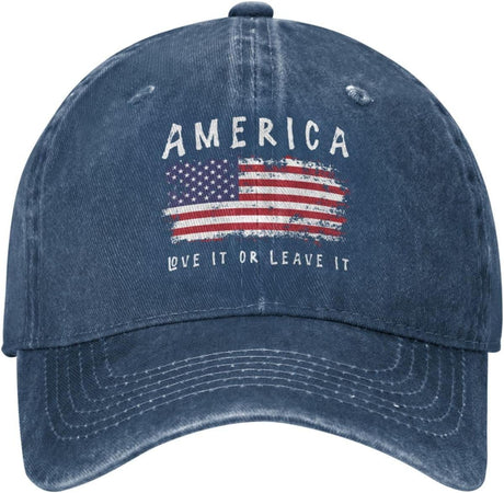 America Love It Or Leave It Unisex Baseball Cap.