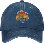 Funny Gift Hat I Just Really Like Capybaras Ok Hat Men Baseball Cap Funny Caps Onlydads