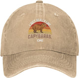 Funny Gift Hat I Just Really Like Capybaras Ok Hat Men Baseball Cap Funny Caps Onlydads