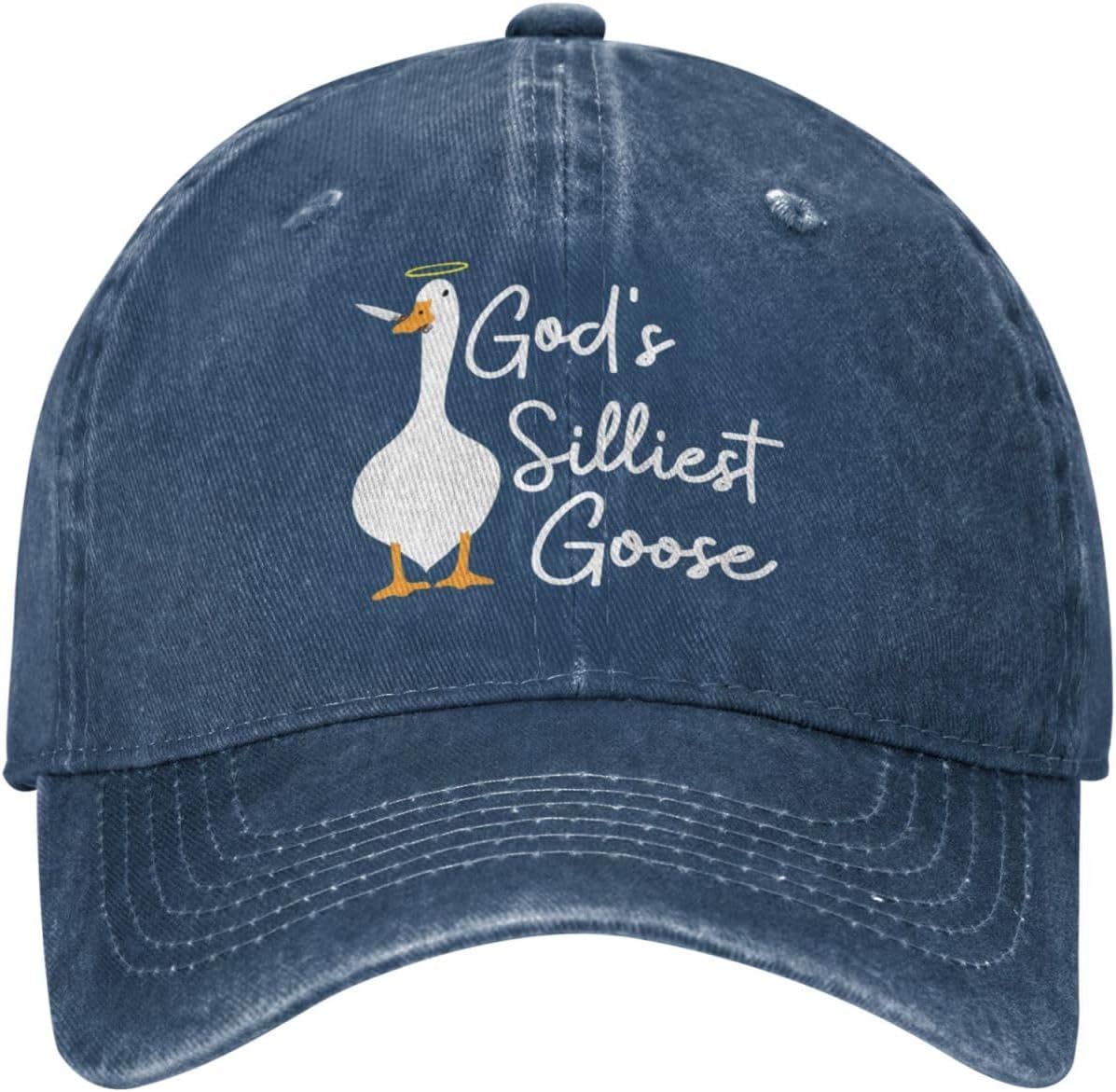 Funny Goose Hat Silly Goose On The Loose Hat Men Baseball Hats Funny Cap Onlydads