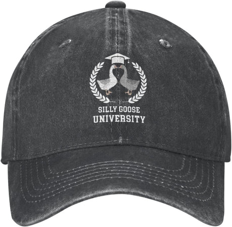 Funny Goose Hat Silly Goose On The Loose Hat Men Baseball Hats Funny Cap Onlydads