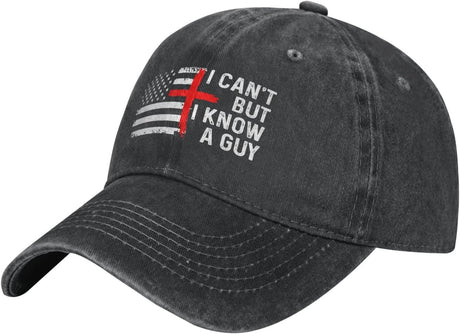 Funny Hat I Can't But Know an Guy Hat Women Baseball Hats Funny Cap Black Onlydads