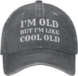 Funny Hat I Like Whiskey and Cigars and Maybe 3 People Hat Men Dad Hat Vintage Caps.