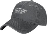 Funny Hat Its Like My Mom Always Said Whats The Fuck is Wrong with You Hat Women Dad Hat Graphic Caps Onlydads