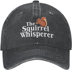 Funny Squirrel Hat The Squirrel Whisperer Hat for Men Dad Hat Fashionable Hats Onlydads