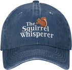 Funny Squirrel Hat The Squirrel Whisperer Hat for Men Dad Hat Fashionable Hats Onlydads