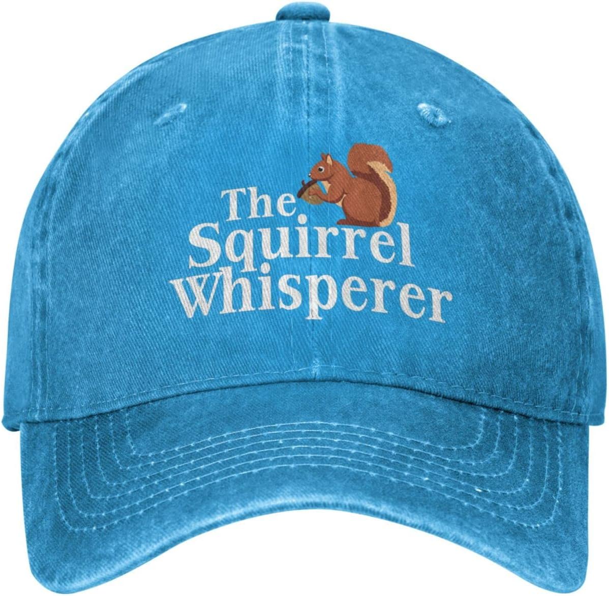 Funny Squirrel Hat The Squirrel Whisperer Hat for Men Dad Hat Fashionable Hats Onlydads