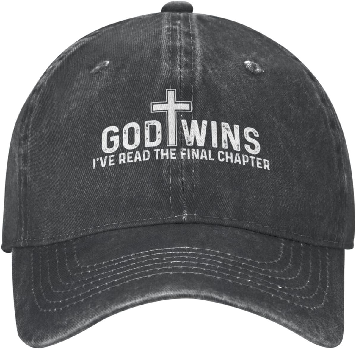 God Wins I've Read The Final Chapter Hat for Men Baseball Hats Cool Cap Onlydads