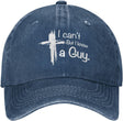 I Can't But Know an Guy Hat Men Baseball Cap Trendy Hats Navy Blue Onlydads