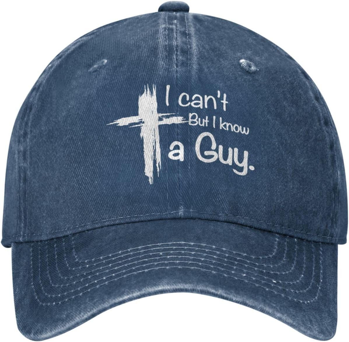 I Can't But Know an Guy Hat Men Baseball Cap Trendy Hats Navy Blue Onlydads