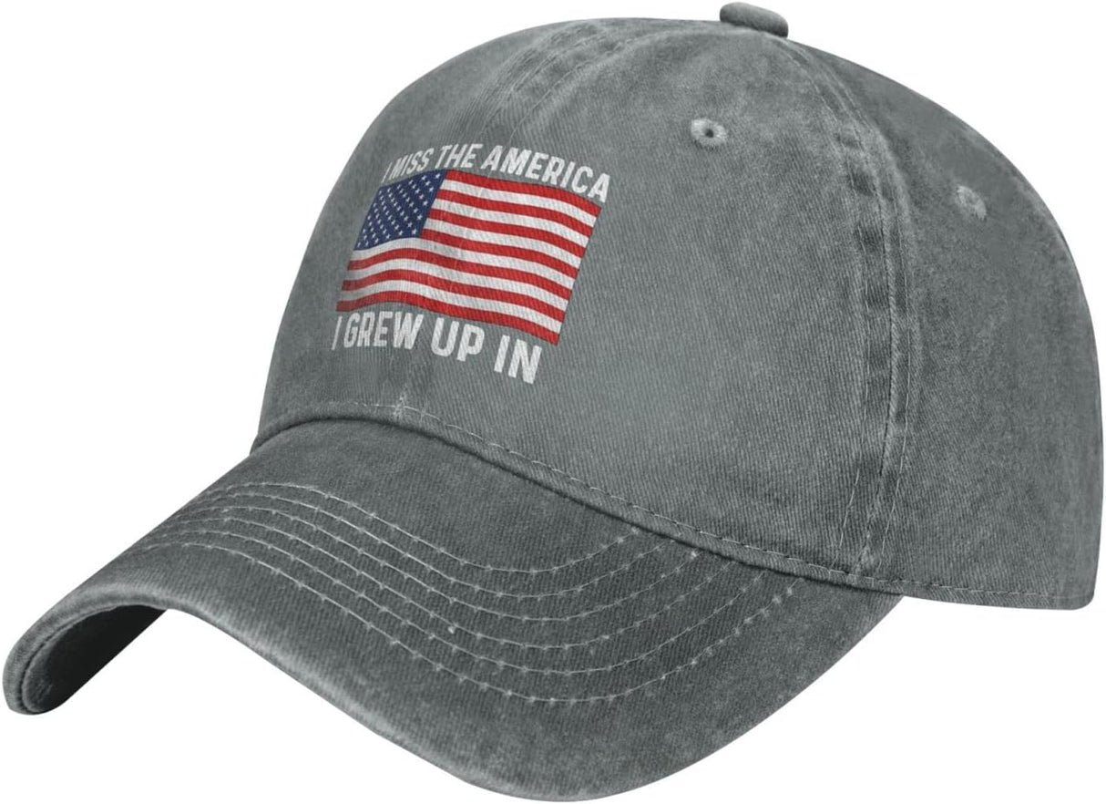 I Miss The America I Grew Up in Hat for Men Dad Hat Cool Hat.